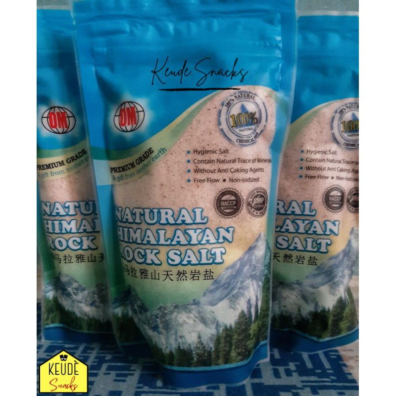 

NATURAL GARAM PINK HIMALAYA - 500 GRAM