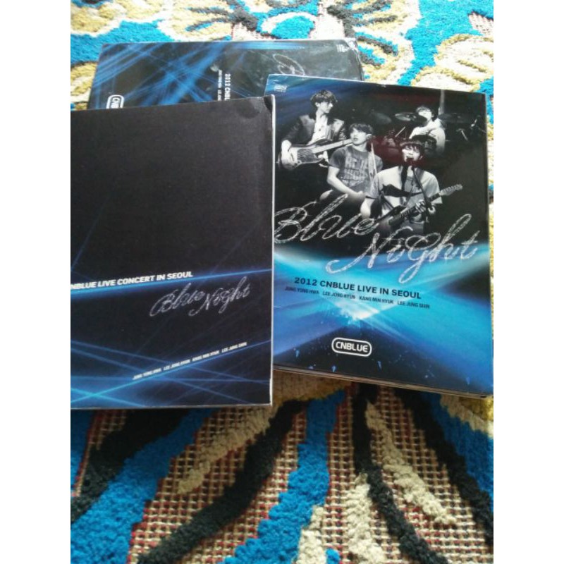 ALBUM CNBLUE DVD BLUE NIGHT concert 2012