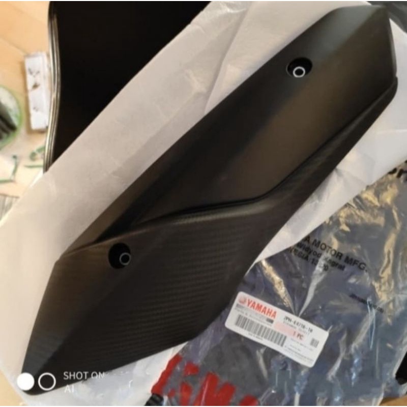 COVER TUTUP TAMENG PELINDUNG KNALPOT XRIDE 125 ASLI ORI YAMAHA 2PH E4718 10