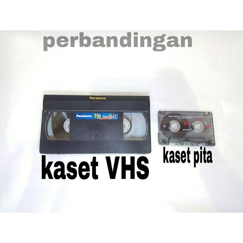 kaset VHS untuk dekorasi pajangan antik estetik display dinding dll