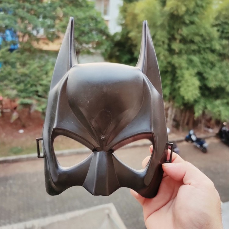 Mainan Topeng Batman Plastik Lentur SNI