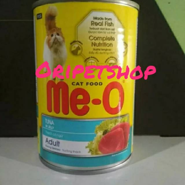 Meo ME-O Kaleng 400gr Wet Food Makanan Basah Kucing KALENG TERMURAH