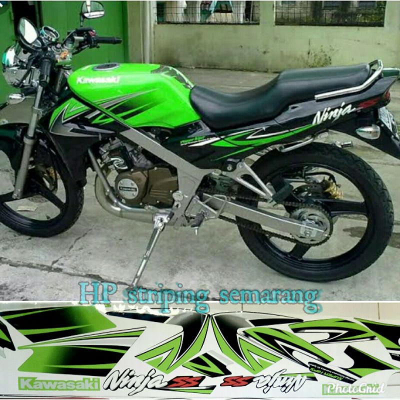 Striping Ninja SS th 2010 Hijau Printing