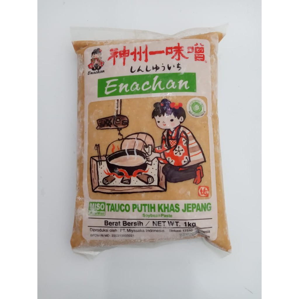 

Tauco Putih Khas Jepang 1 kg - Enachan White Miso Paste