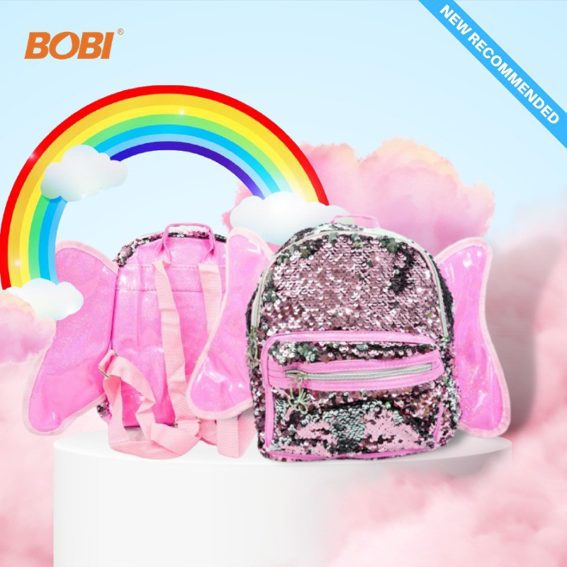 Tas Ransel Sequin Anak Perempuan kode WLH202101 / Tas Anak Perempuan