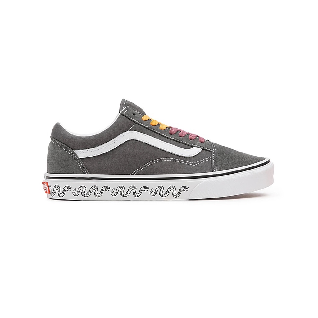 SEPATU VANS OFF THE WALL | OLD SKOOL UV DREAMS PEWTER TRUE WHITE