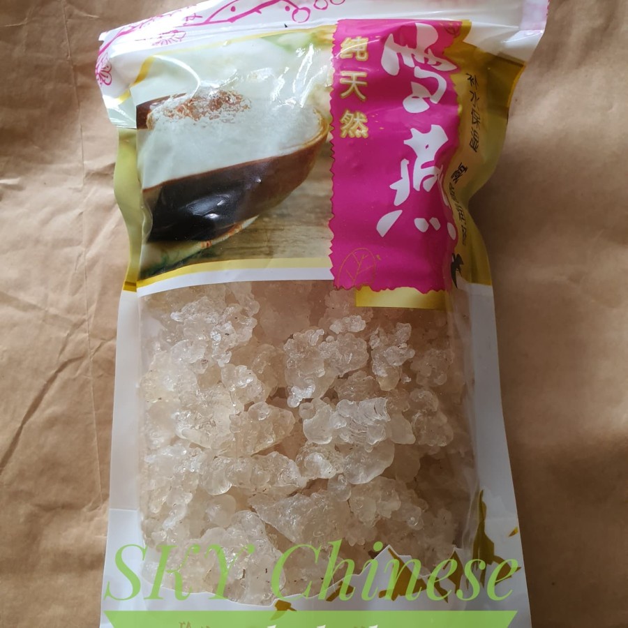 

(100 GRAM) Snow Bird Nest (Xue Yan)Organic Sarang Walet Anti Aging Gum