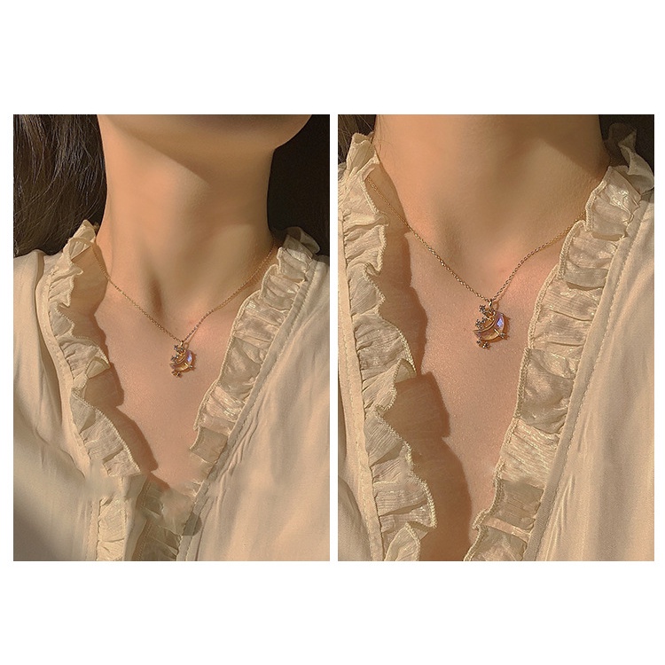 Kalung KL45 / Necklace / Aksesoris / Accessories Kalung Unik Lucu / Perhiasan Rantai Fashion Wanita/ Deluna/ BB