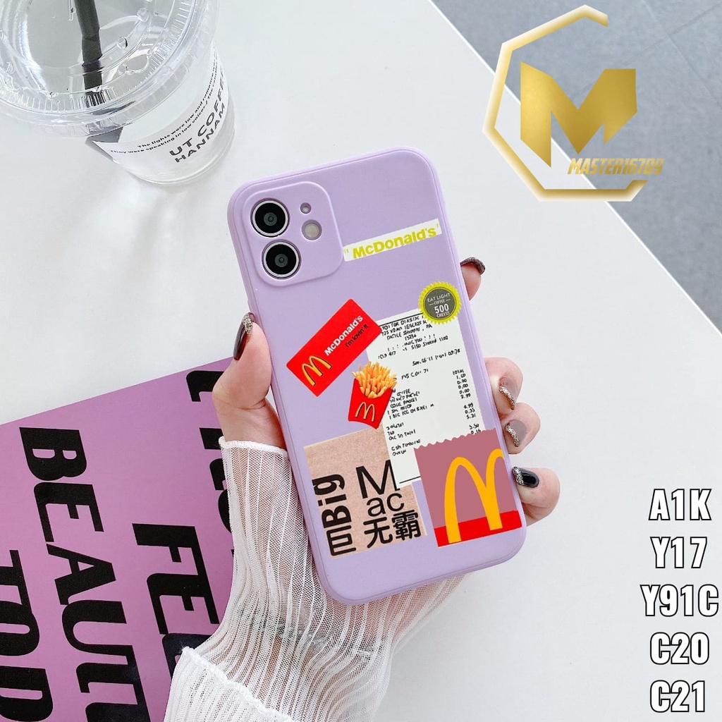 SS087 SOFTCASE PELINDUNG KAMERA MCD OPPO A53 A54 A74 A95  A31 A8 A3S A1K A5S A7 A12 F9 MA2486