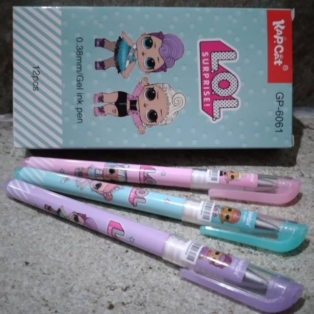 

Pulpen Gel ink Karakter LOL/Gel pen Kapcat