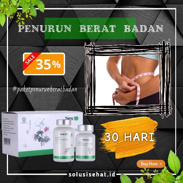 MURAH Paket Pelangsing Herbal Obat Diet Tiens - Detox / Tiens Vitamin Herbal Penurun Berat Badan