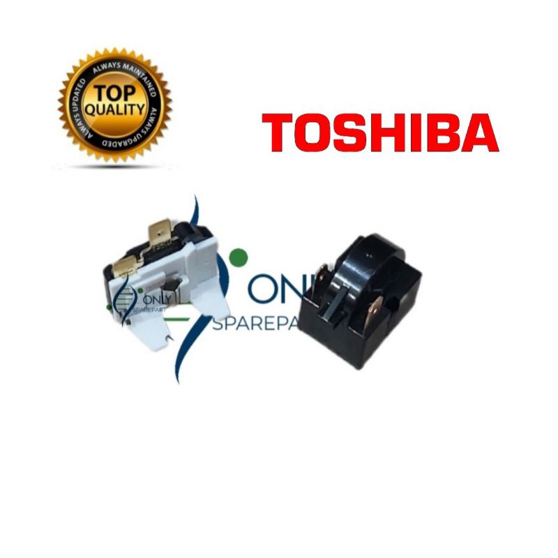 Relay Ptc Overload kulkas Toshiba 2 pintu