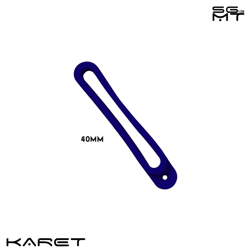 Karet Pods Vape 13mm, 20mm, dan 40mm Warna Biru