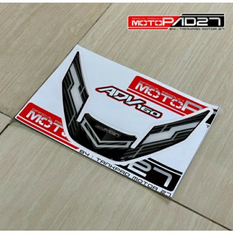 Stiker spakbor depan ADV 160 bahan resin Original