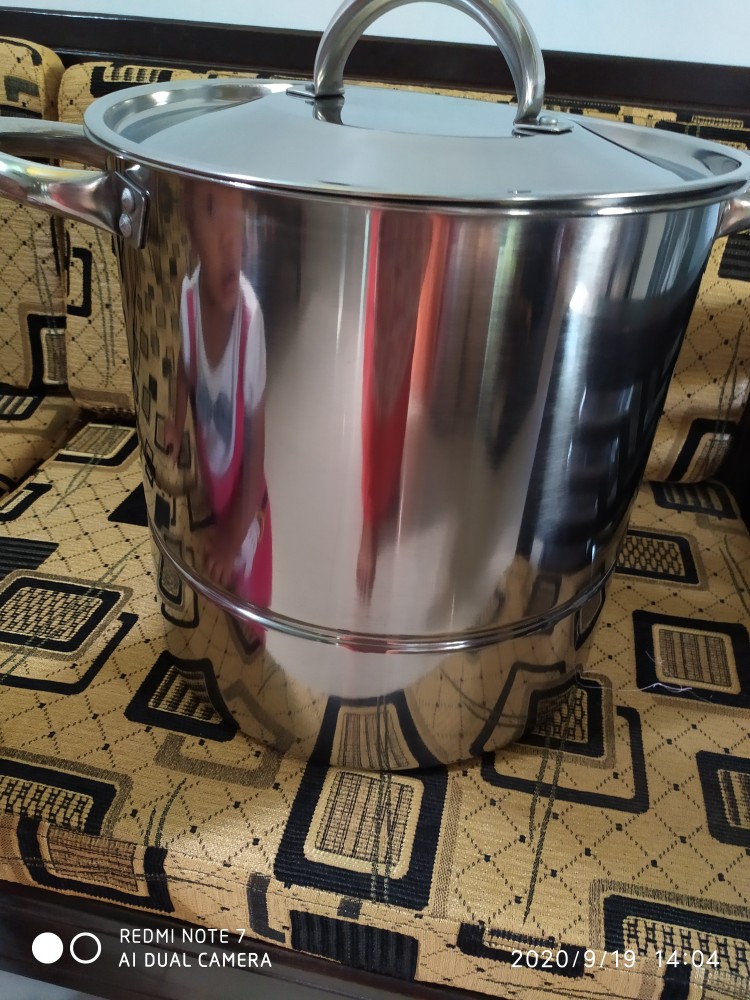 Supra Stok Pot 30qt + Steamer / Panci Kukus Supra Dengan Tatakan Kukus