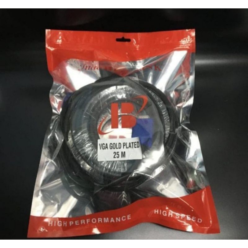 Kabel VGA Gold 25m / kabel vga 25meter / vga gold 25meter