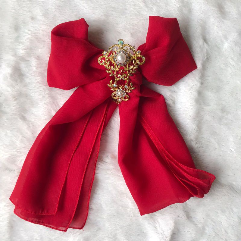 Selendang bali 2,5 meter | selendang sifon murah-Merah