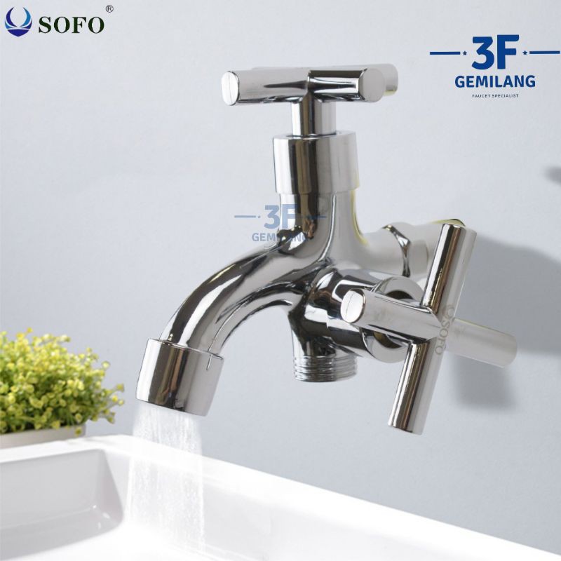 Sofo - Kran Shower CABANG CHROME ELEGAN 1/2 INCH PREMIUM QUALITY