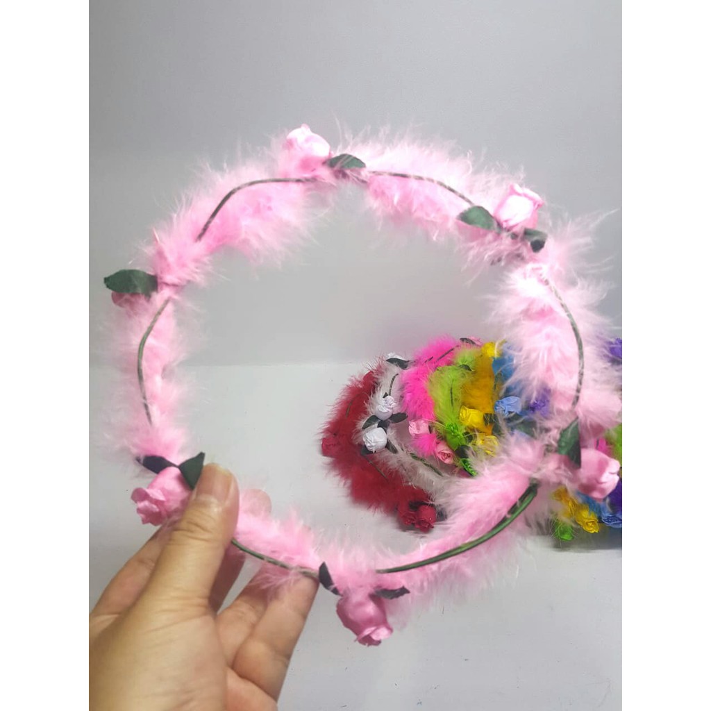 Flower Crown Angel - Mahkota Bunga Handmade - Headband Floral