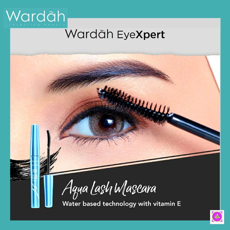 Wardah EyeXpert Series BPOM Optimum Hi-Black Eye Liner Waterproof Mascara Remover XPert (KIM)