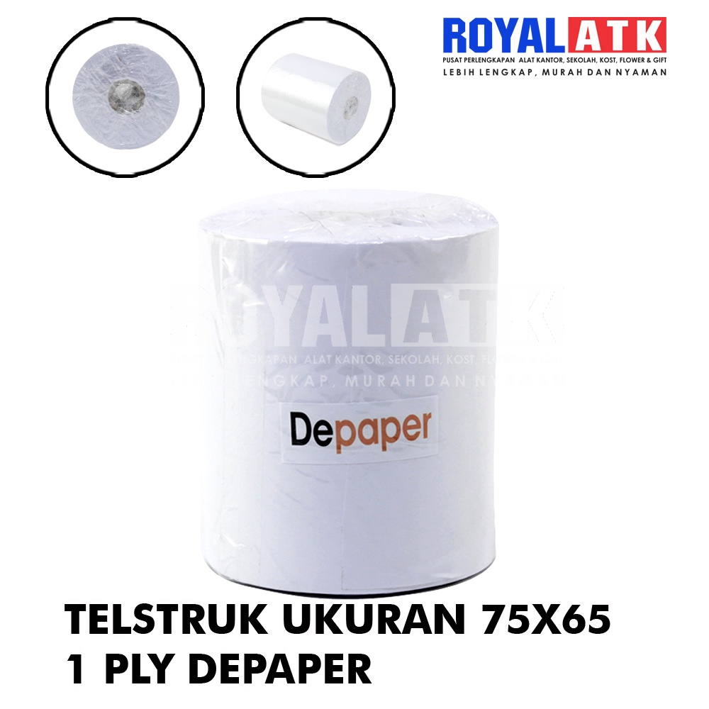 

Telestruk 75X65 1 PLY Pcs Depaper