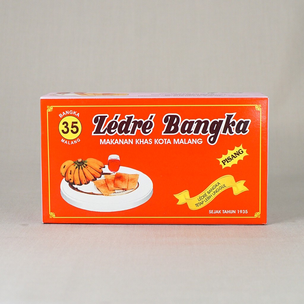 

Ledre Pisang Bangka (110 gram / 10 lembar)