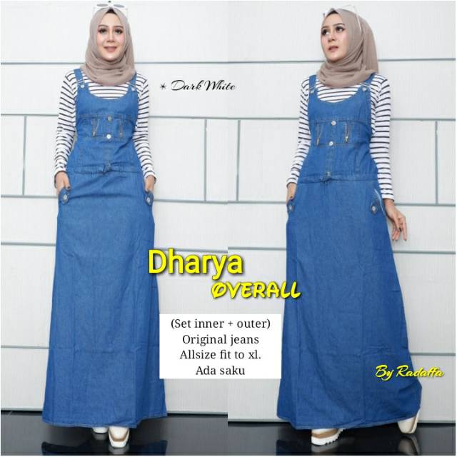 DHARYA SET OVERALL / OVERALL / SET