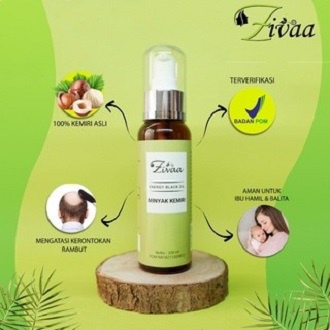 PROMO TERMURAH TERLARIS Minyak Kemiri Energy Black Oil Zivaa
