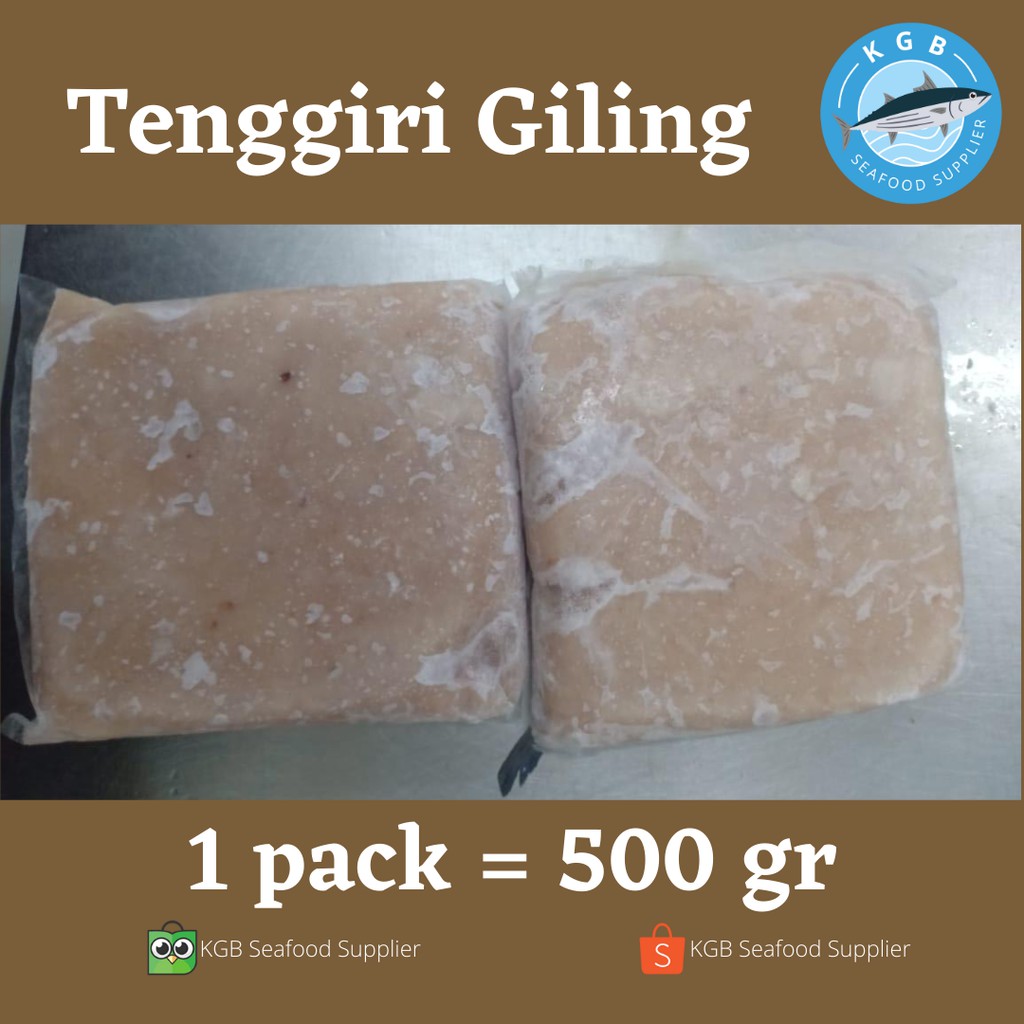 

Ikan Tenggiri Giling Murni Super - @500 gram