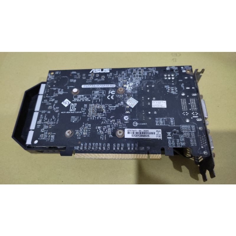 Asus GTX 750 ti 2 GB ddr5 VGA Card
