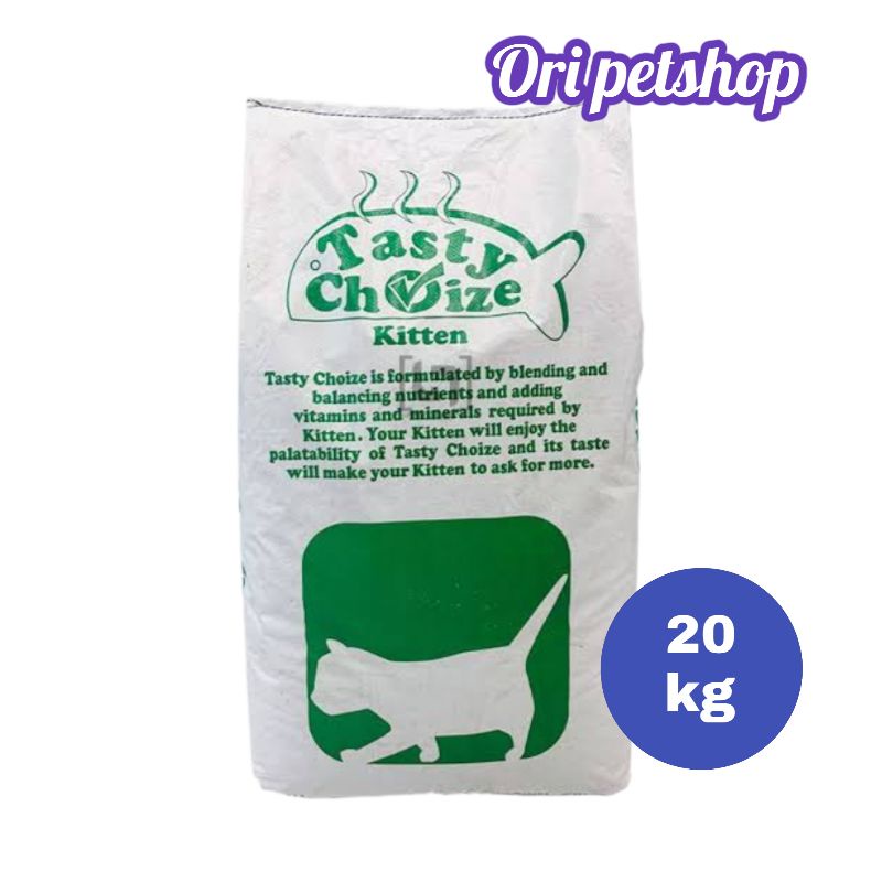 ekspedisi - makanan kucing Tasty Choize Kitten 20 kg