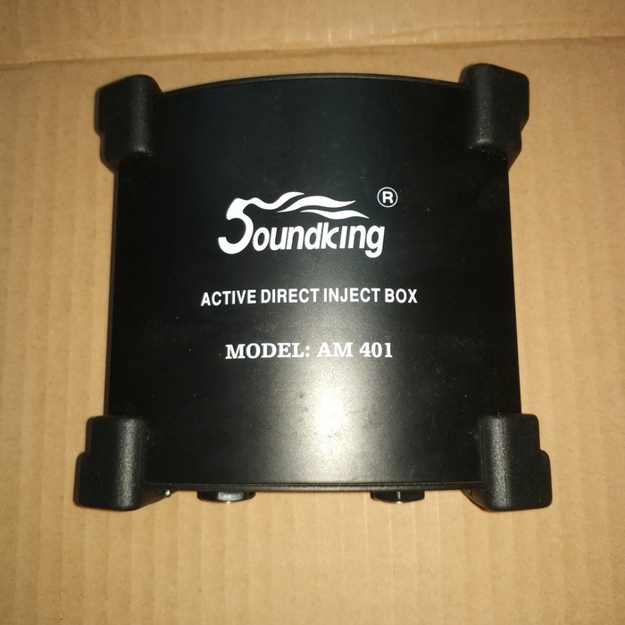 DI Box active Soundking AM 401 / Active Direct Inject Box Sound king