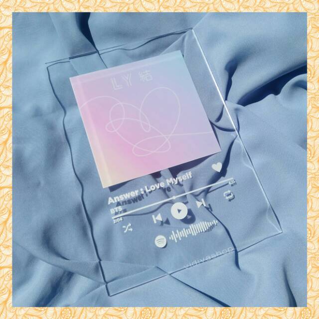 Spotify Acrylic  Custom / Akrilik Spotify Custom