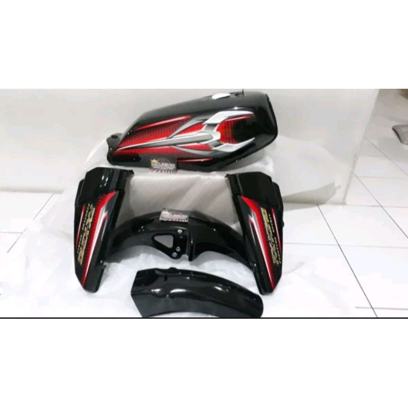 body set rx king 2007 hitam asli original yamaha