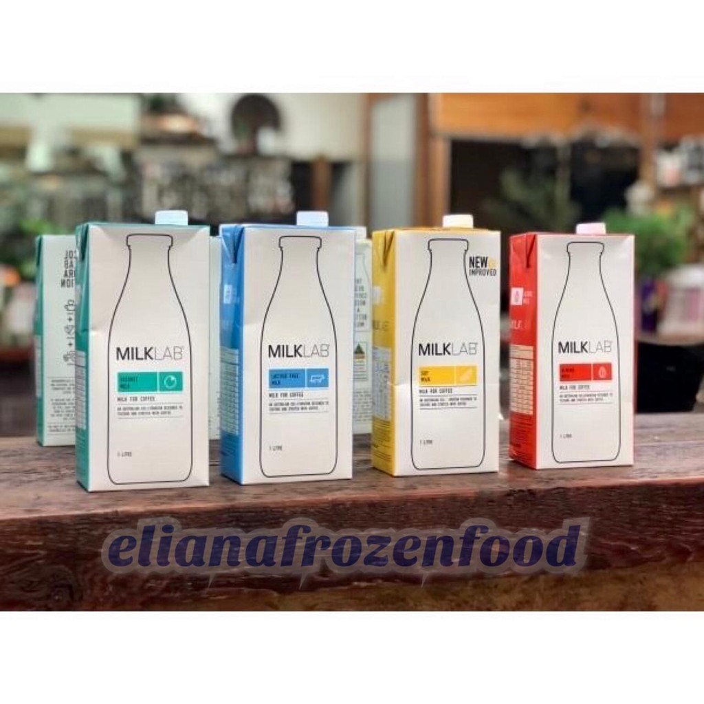 Jual MILK LAB ALMOND / SOY / LACTOSE FREE / COCONUT MILK / DAIRY MILK
