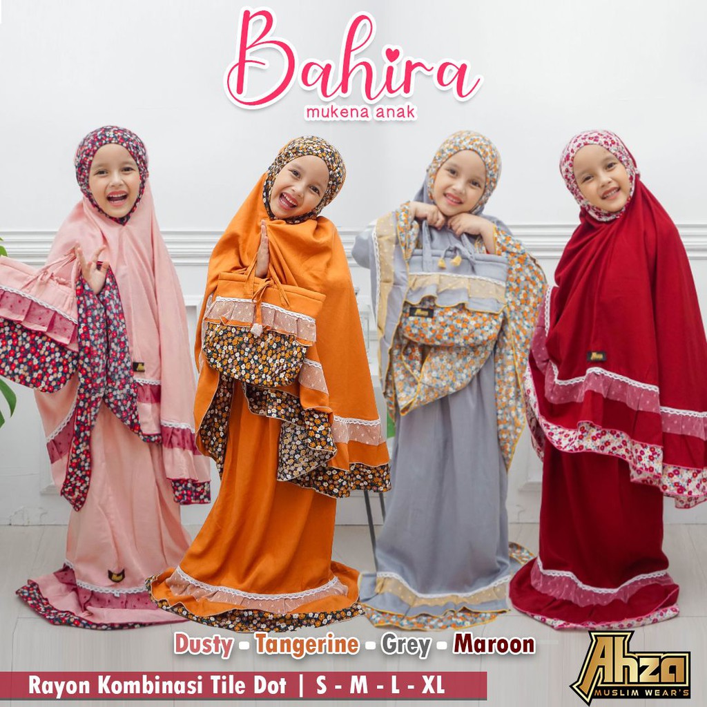 Bahira Kids Mukena Anak by Ahza-1