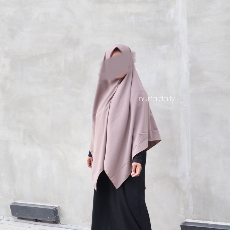 TERLARIS Hijab Segiempat Instant WOLFIS PREMIUM XTRA JUMBO 150x150