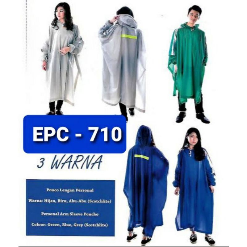 Jas Hujan Kelelawar / Poncho / Batman Elmondo Lengan Personal 710  Karet