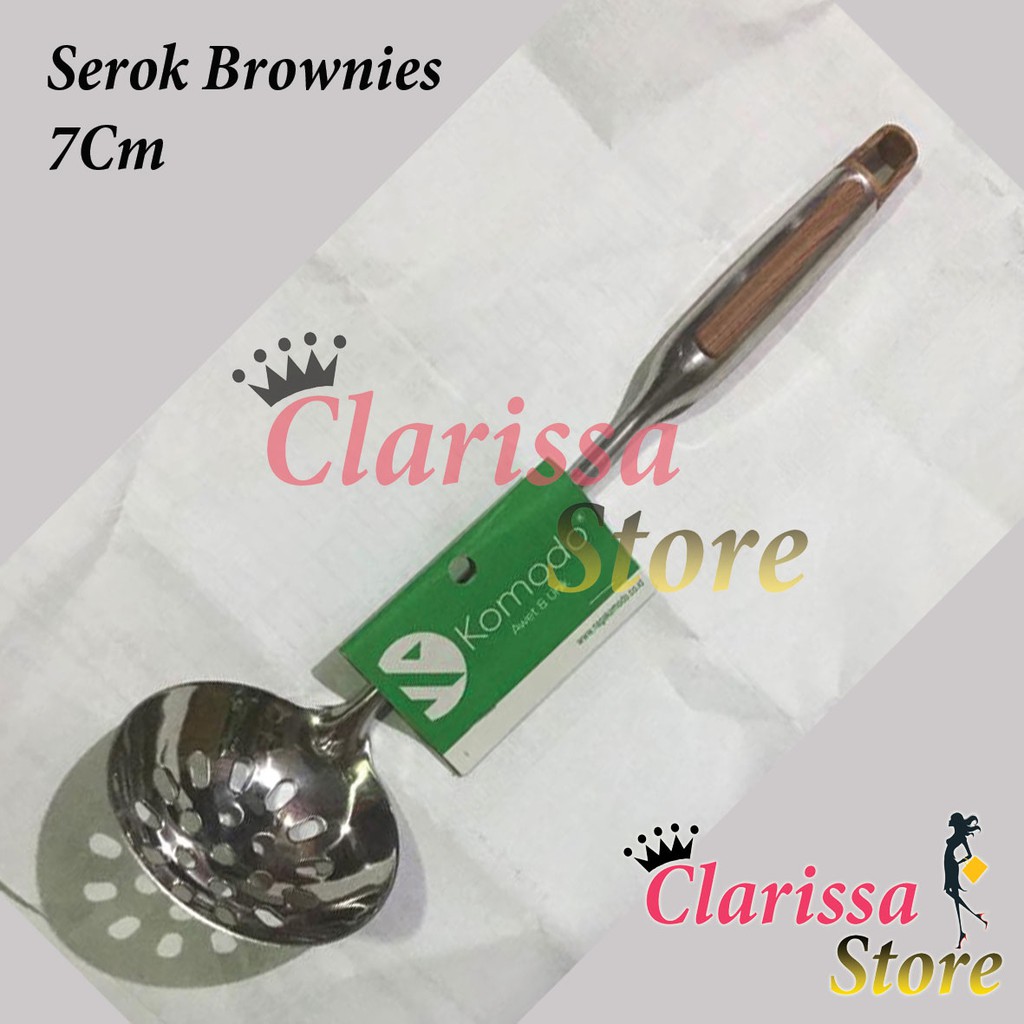 Sendok Soup Lubang 7cm Stainless Ladle Soup Shabu Centong Irus Sop