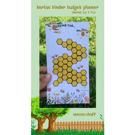 

isi binder a6 | bee hive saving challenge