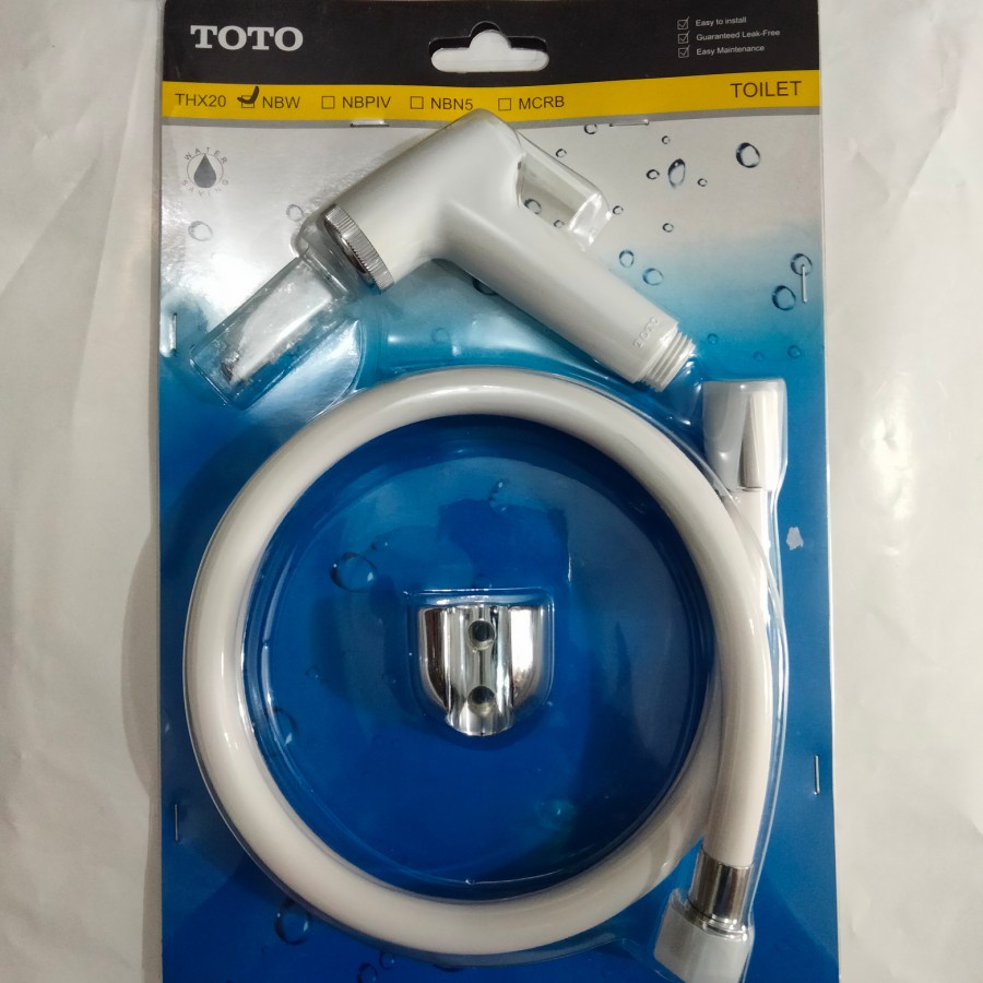 bidet shower Toto asli putih/ toilet shower