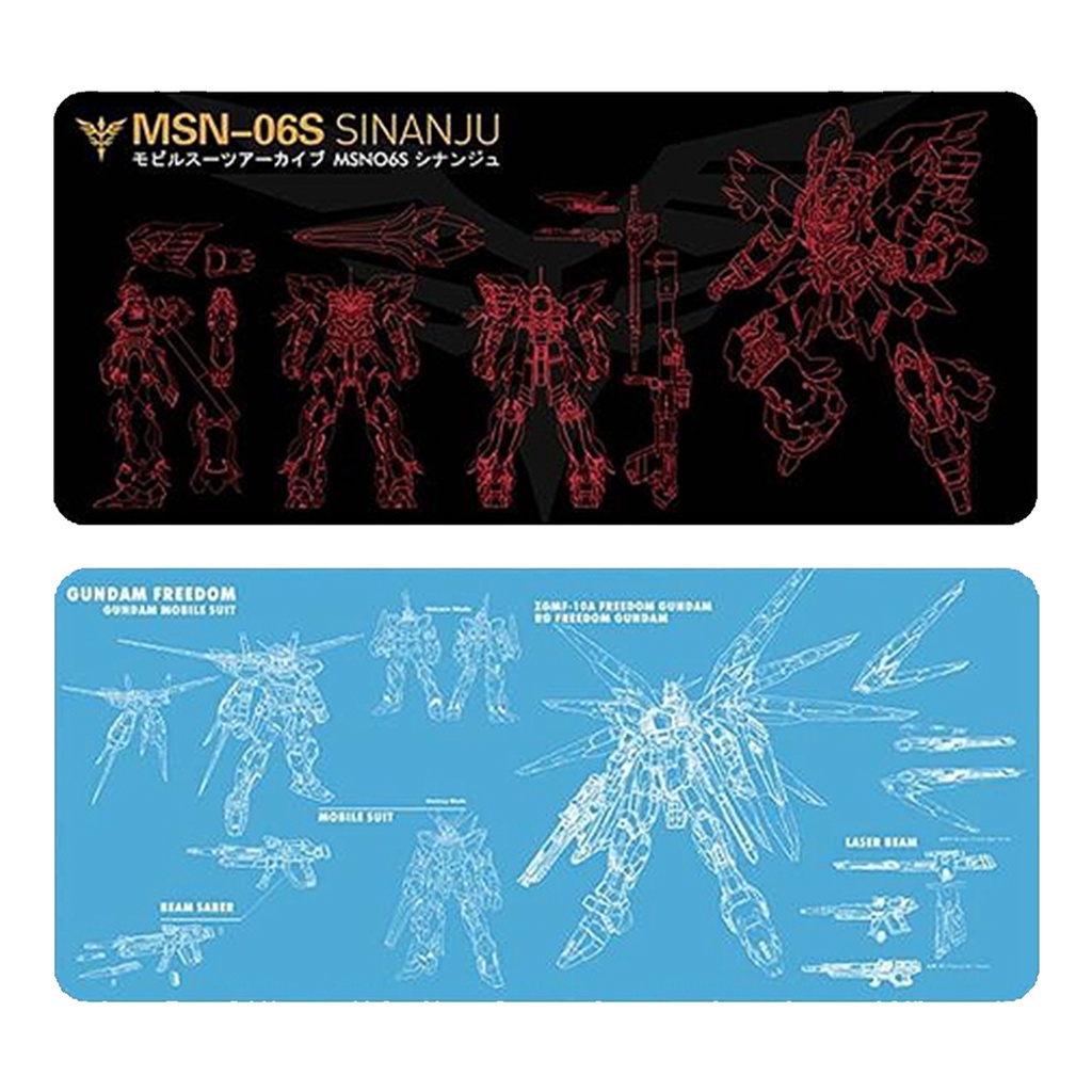 Gundam Deskmat XL Cloth Gaming Mousepad