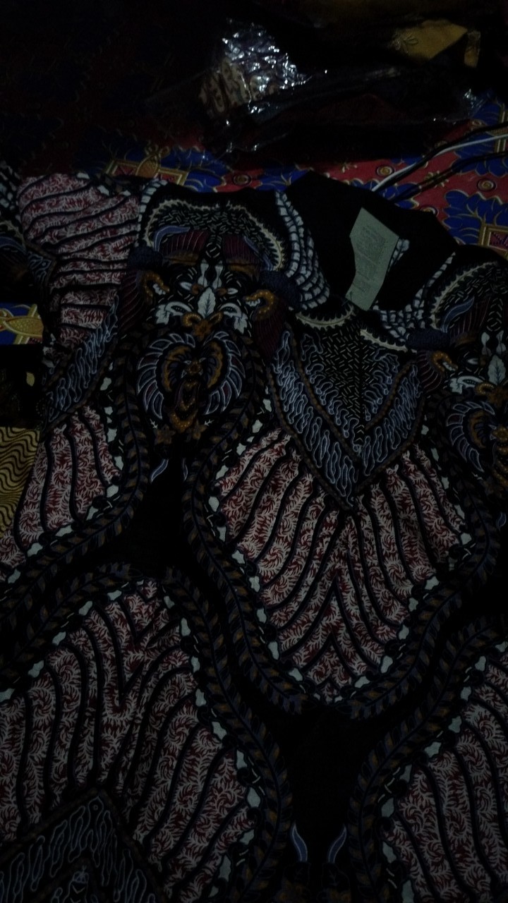 Batik Couple Modern - Atasan Batik - Batik Couple Wanita - Seragam Batik Madu Merah