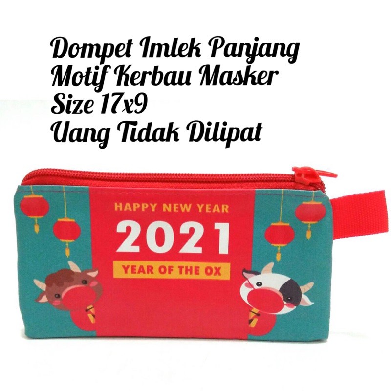 Dompet Angpao Imlek Panjang Tahun 2023 Shio Kelinci Lucu Rabbit Bunny Uang Tidak Dilipat Koko Cici