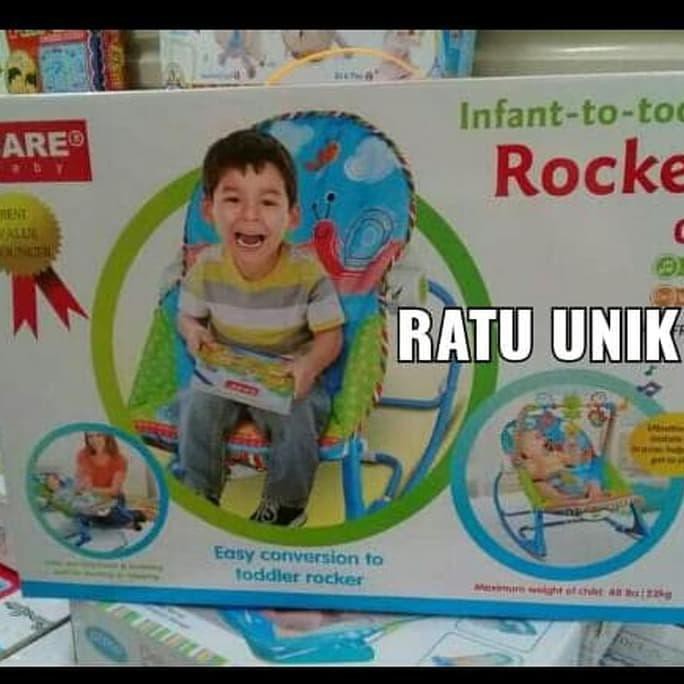 BABY BOUNCER ROCKER CARE MAINAN BAYI KURSI SANTAI BAYI DUDUKAN BAYI