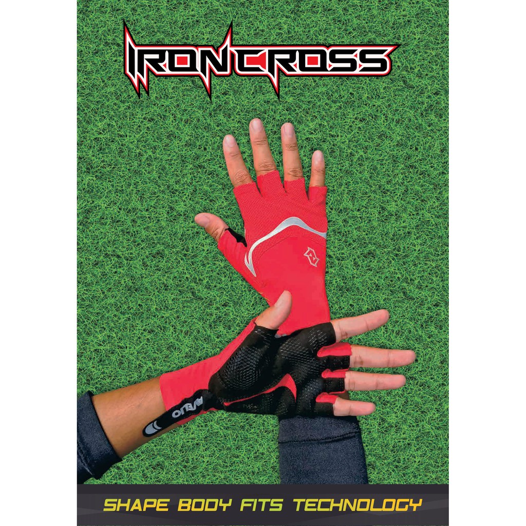 Sarung Tangan Sepeda Avelio Iron Cross *Original Avelio