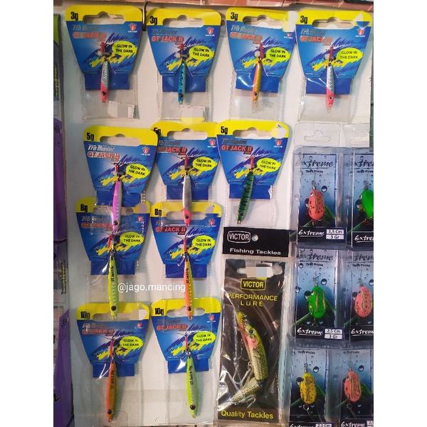 PRO HUNTER GT JACK II JIG/UMPAN BESI IKAN/ METAL JIG/ UMPAN METAL IKAN