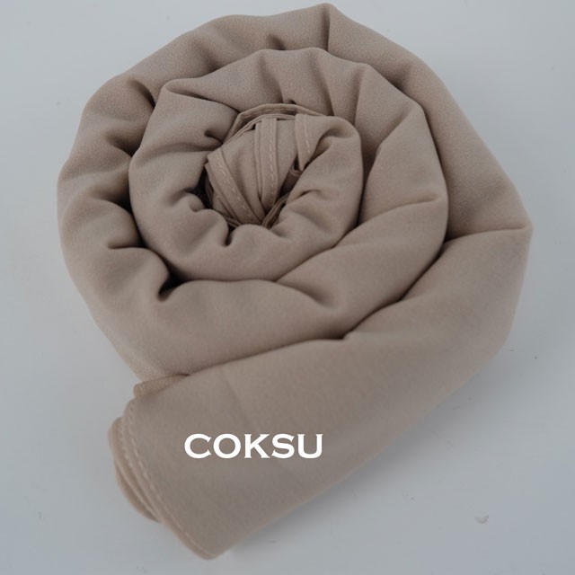 Jilbab Pashmina Sabyan - Kerudung Pasmina Diamond Italiano Pinggir NECI-SABYAN,coksu / milo