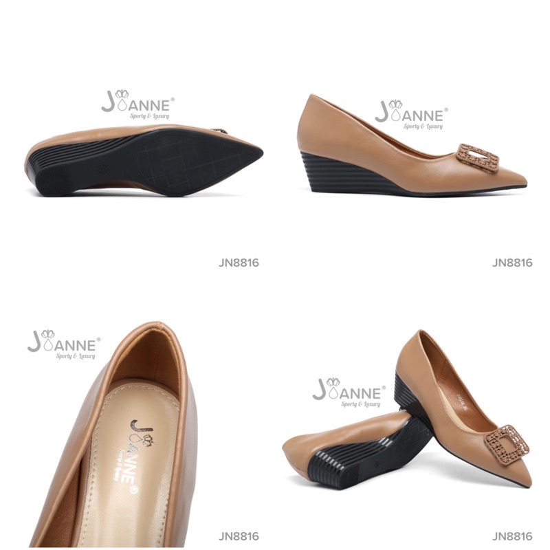 RESTOCK! [ORIGINAL] JOANNE Pump Wedges Shoes Sepatu Wanita #JN8816