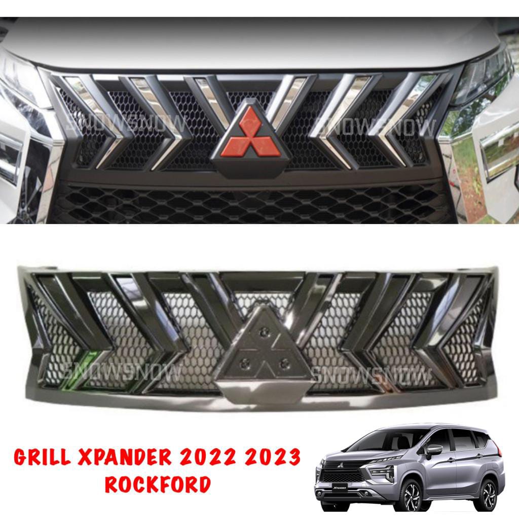 Grill Bumper Depan Xpander 2021 2022 2023 Rockford Style